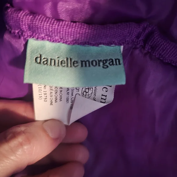 Danielle Morgan Weekender Quilted Duffel Bag Multicolor Mandala Print OS - Picture 9 of 16